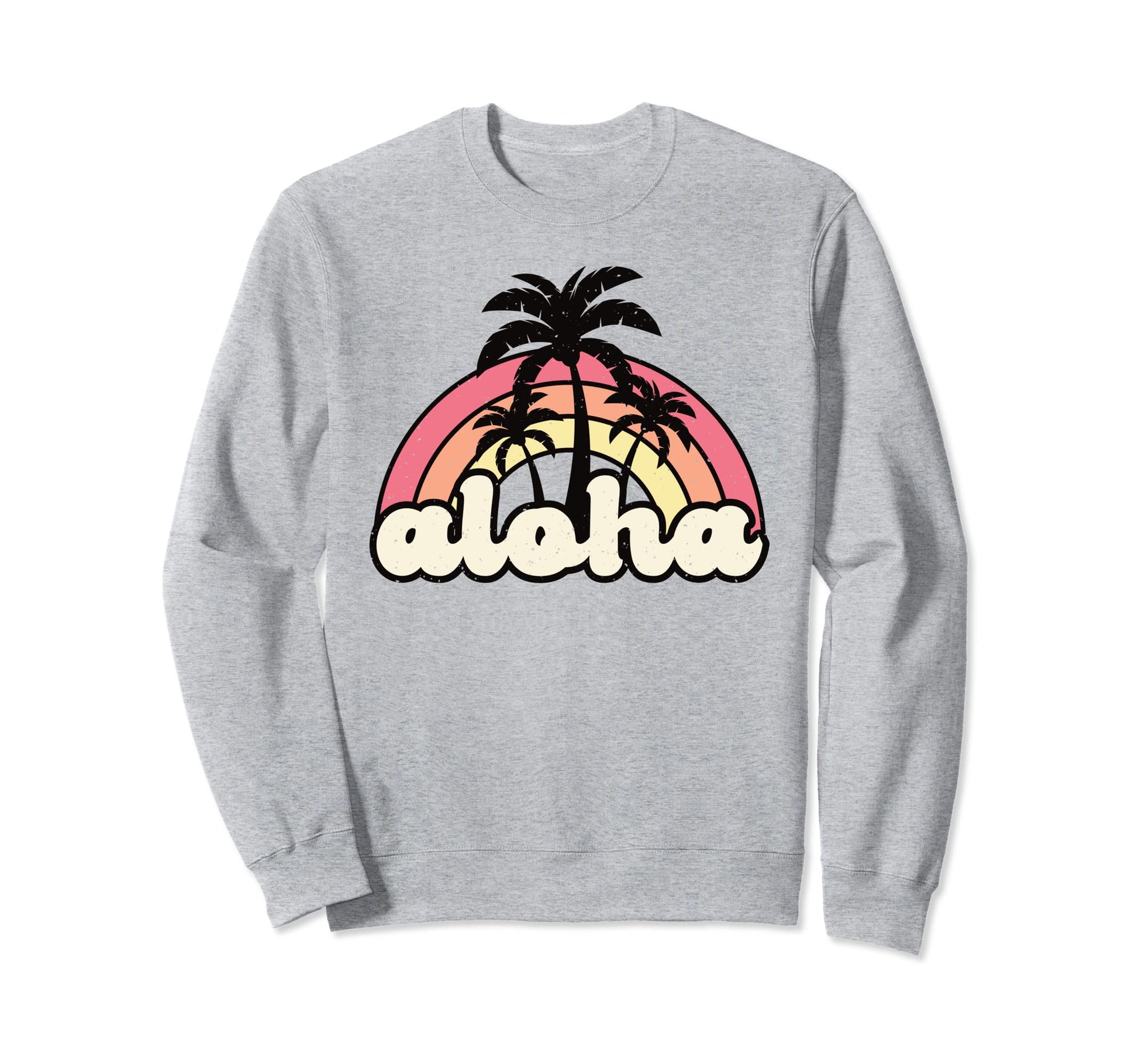 Aloha Hawaii Hawaiian Island Sweatshirt - Trendy Graphic for Adults - T-Shirt, Sweatshirt, Hoodie