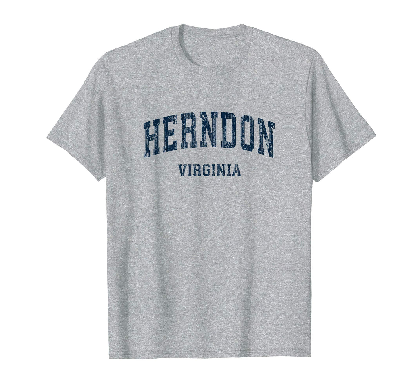 Herndon Virginia Va Varsity Sports Navy T-Shirt - Unique Graphic for Adults - T-Shirt, Sweatshirt, Hoodie