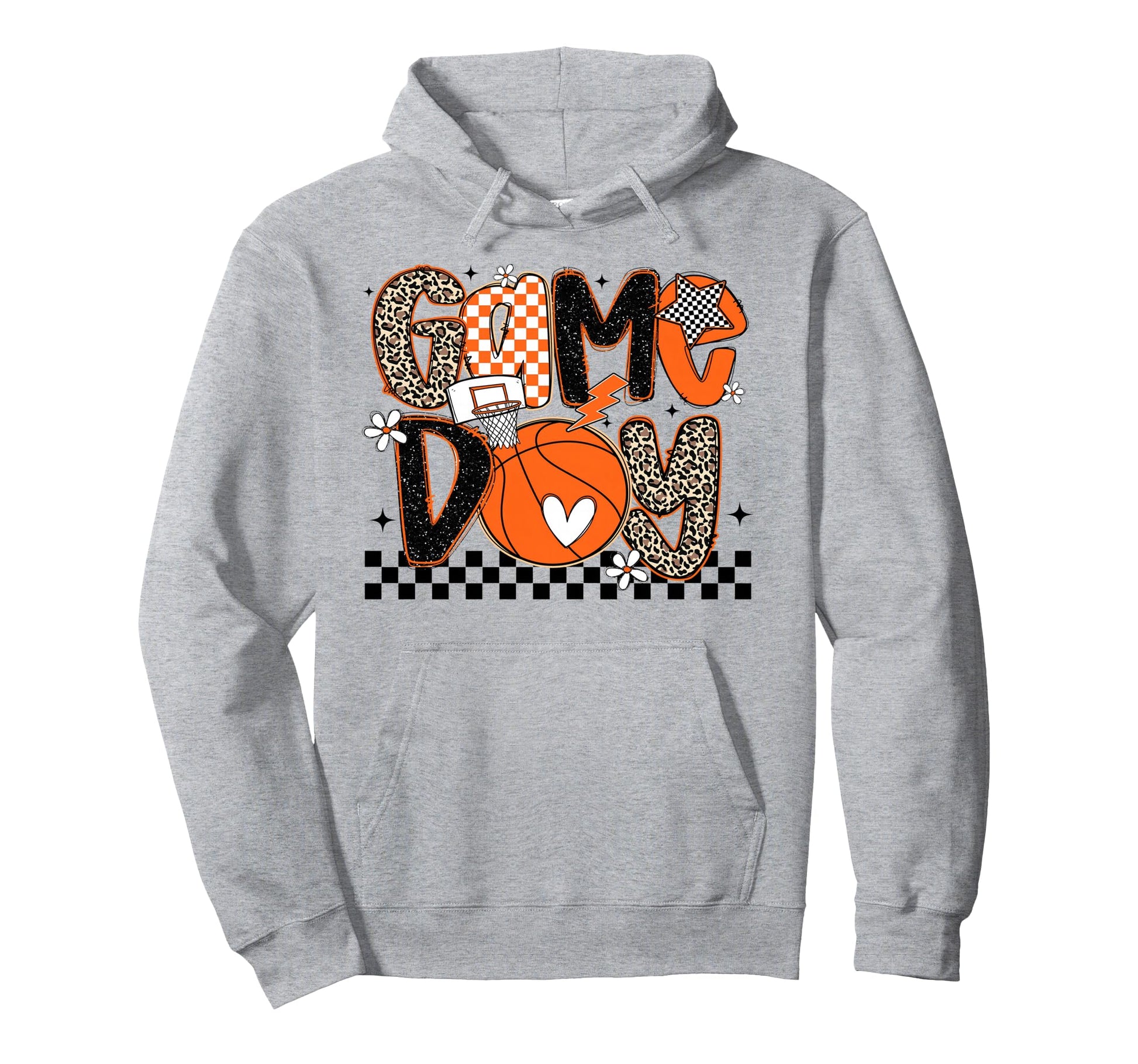 Game Day Basketball Game Day Hoodie - Fun Novelty Design Unisex - T-Shirt, Sweatshirt, Hoodie