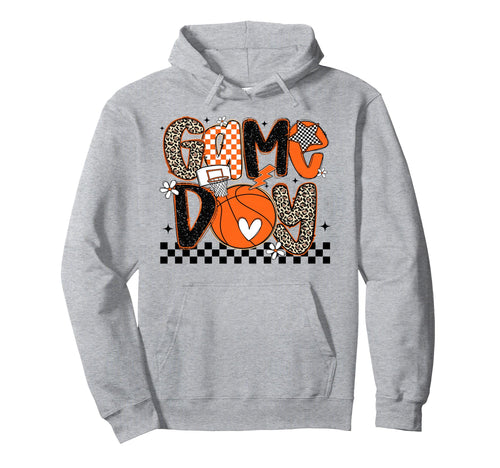 Game Day Basketball Game Day Hoodie - Fun Novelty Design Unisex - T-Shirt, Sweatshirt, Hoodie