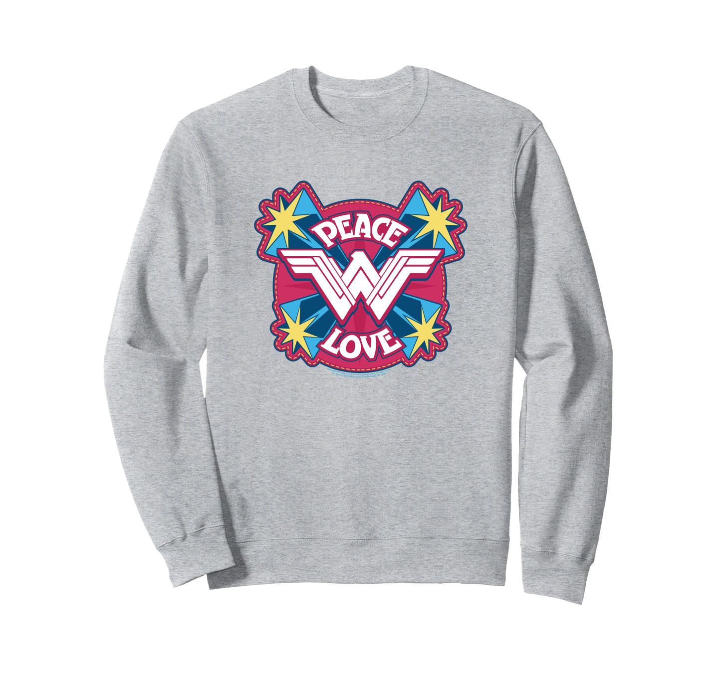 Wonder Movie Peace Love Sweatshirt - Custom Art Print Unisex - T-Shirt, Sweatshirt, Hoodie