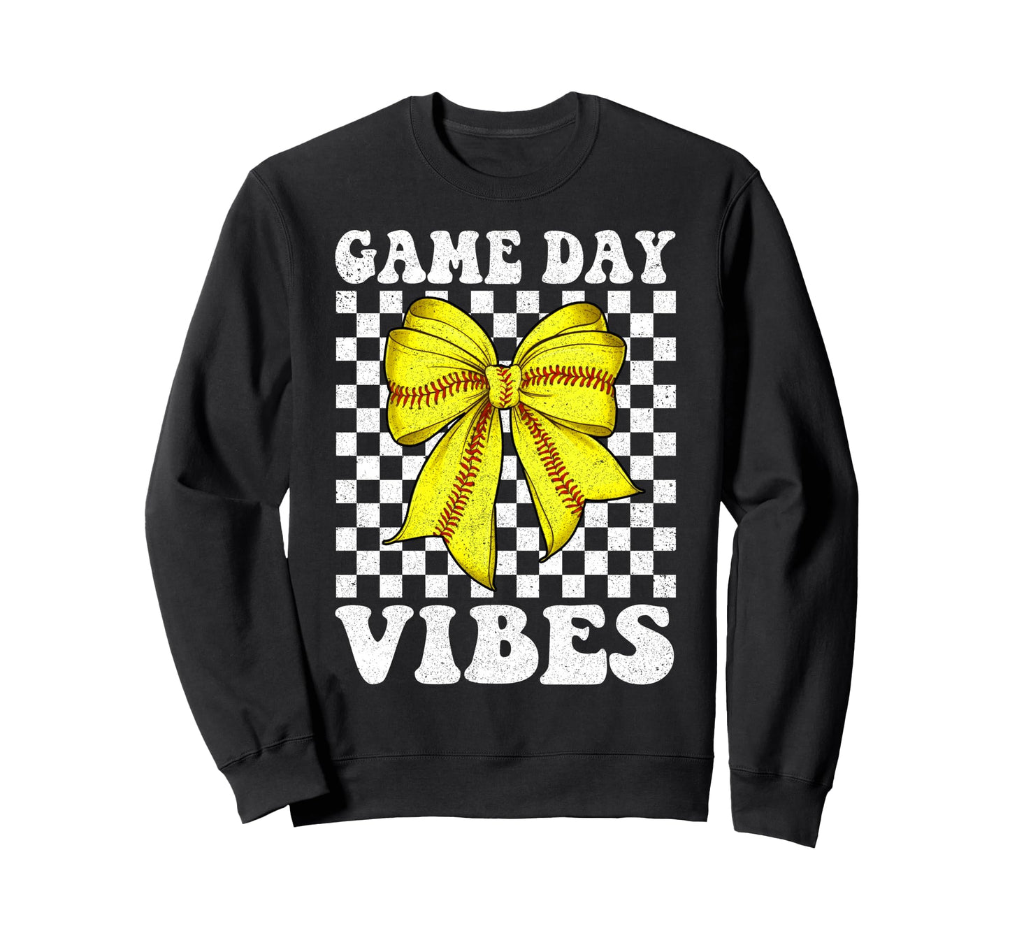 Game Day Vibes Coquette Bow Sweatshirt - Novelty Apparel Men Women - T-Shirt, Sweatshirt, Hoodie