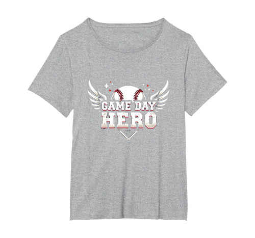 Baseball Dad Game Day Hero Proud Father T-Shirt - Aesthetic Graphic Unisex - T-Shirt, Sweatshirt, Hoodie