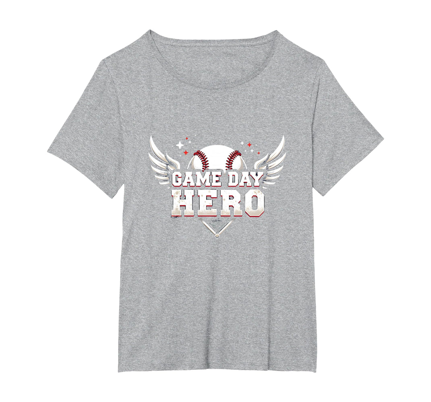 Baseball Dad Game Day Hero Proud Father T-Shirt - Custom Art Print Unisex - T-Shirt, Sweatshirt, Hoodie