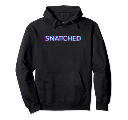 Snatched Vaporwave Emo Punk Creepy Hoodie - Fun Novelty Design Men Women - T-Shirt, Sweatshirt, Hoodie