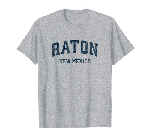 Raton New Mexico Nm Varsity Sports T-Shirt - Fun Novelty Design for Adults - T-Shirt, Sweatshirt, Hoodie
