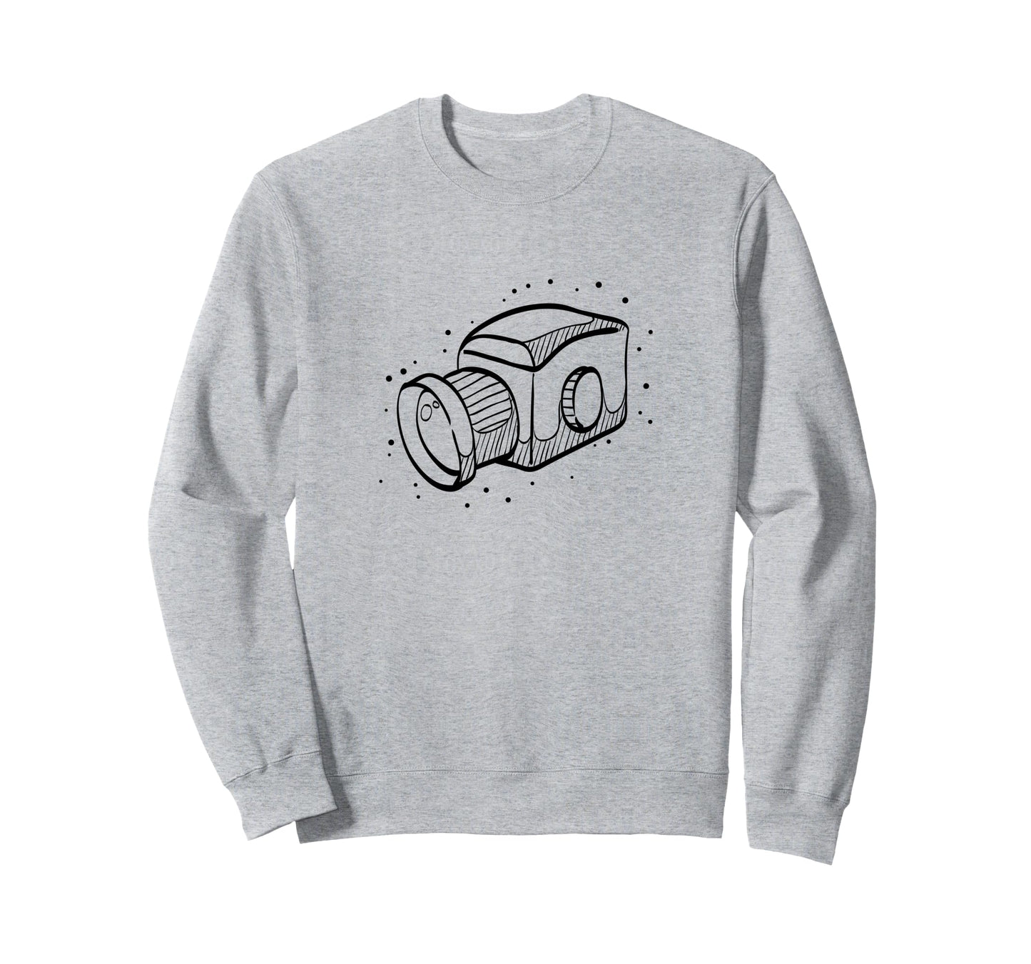 Photography Lovers Camera Sweatshirt - Casual Everyday Wear Men Women - T-Shirt, Sweatshirt, Hoodie