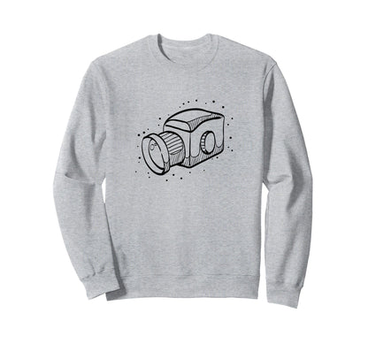 Photography Lovers Camera Sweatshirt - Casual Everyday Wear Men Women - T-Shirt, Sweatshirt, Hoodie