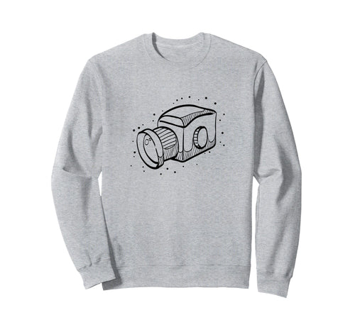 Photography Lovers Camera Sweatshirt - Casual Everyday Wear Men Women - T-Shirt, Sweatshirt, Hoodie
