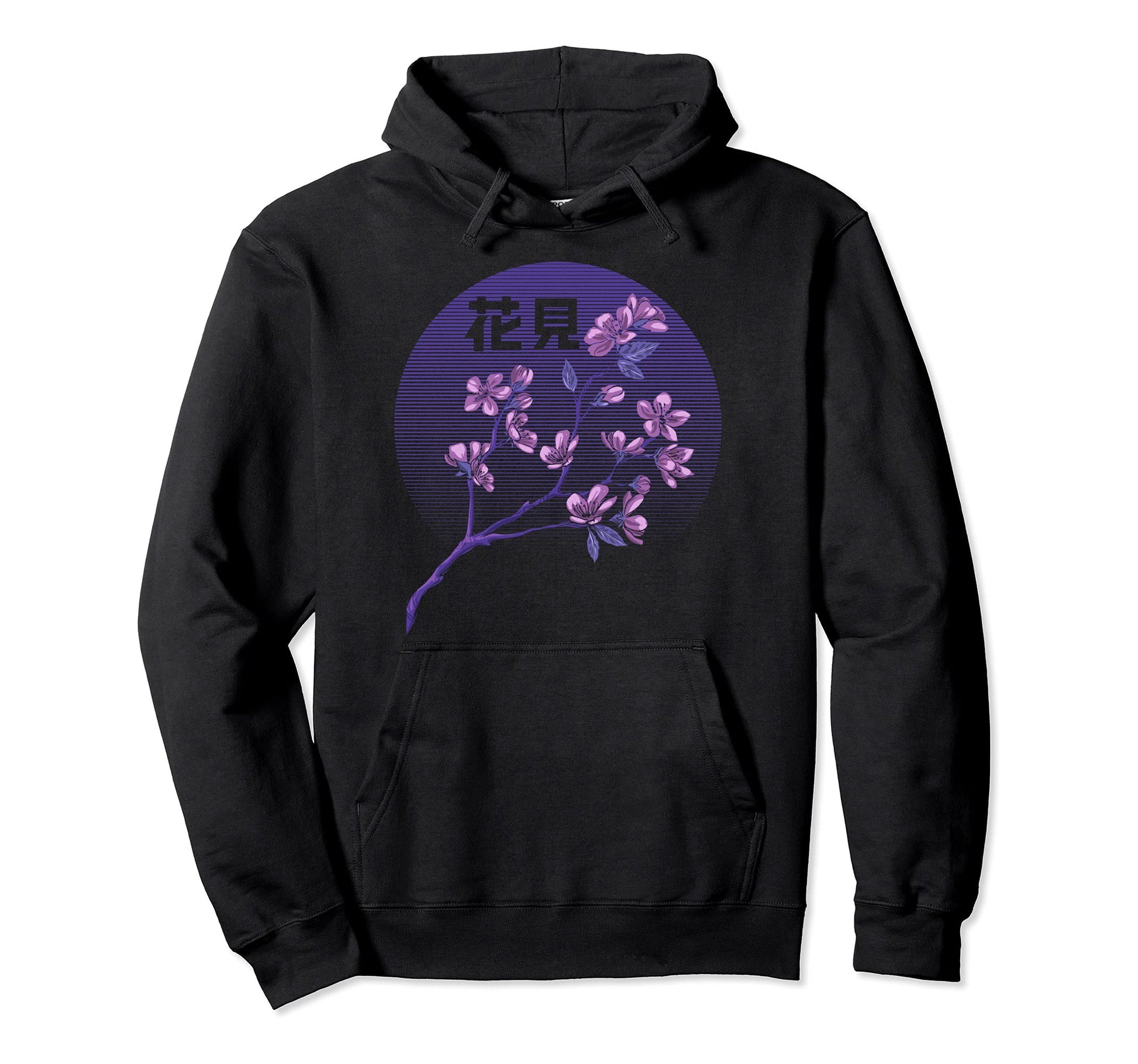 Cherry Blossom Japanese Sakura Flower Hoodie - Novelty Apparel for Adults - T-Shirt, Sweatshirt, Hoodie