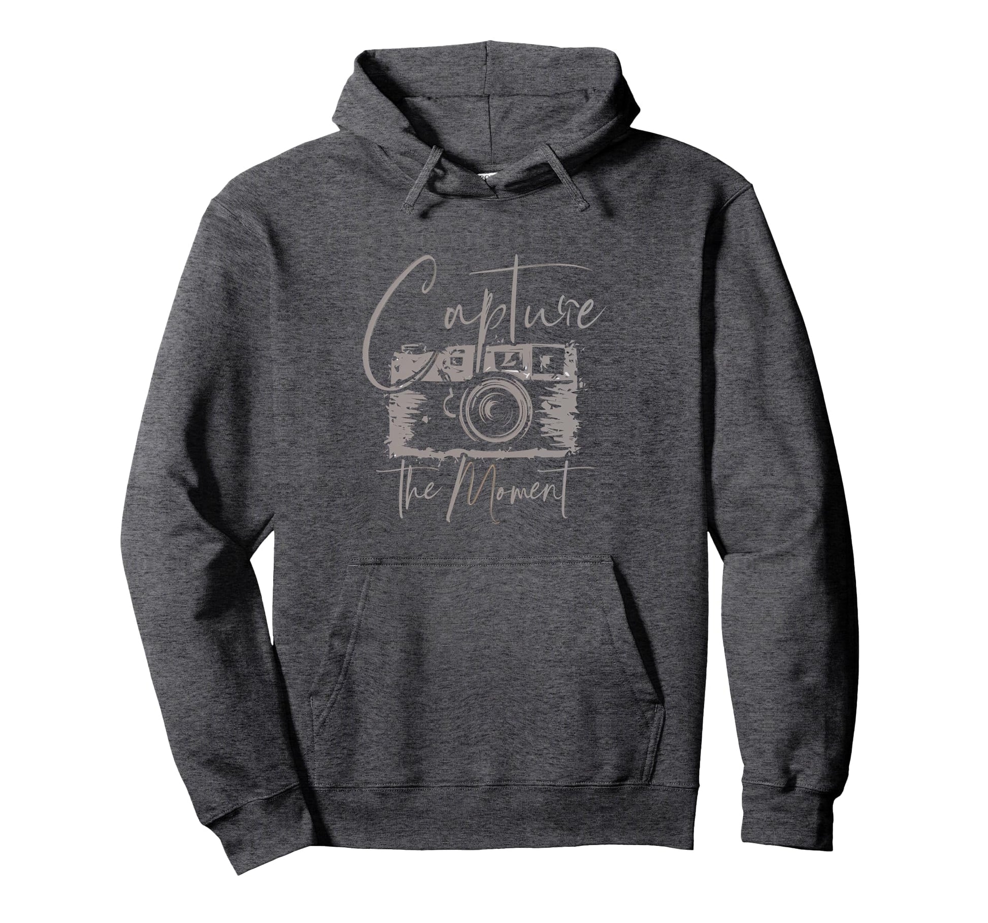 Capture Moment Photography Camera Lens Hoodie - Streetwear Style Unisex - T-Shirt, Sweatshirt, Hoodie