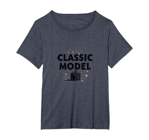 Model 1900S Camera Nostalgia Womens T-Shirt - Minimalist Print for Adults - T-Shirt, Sweatshirt, Hoodie