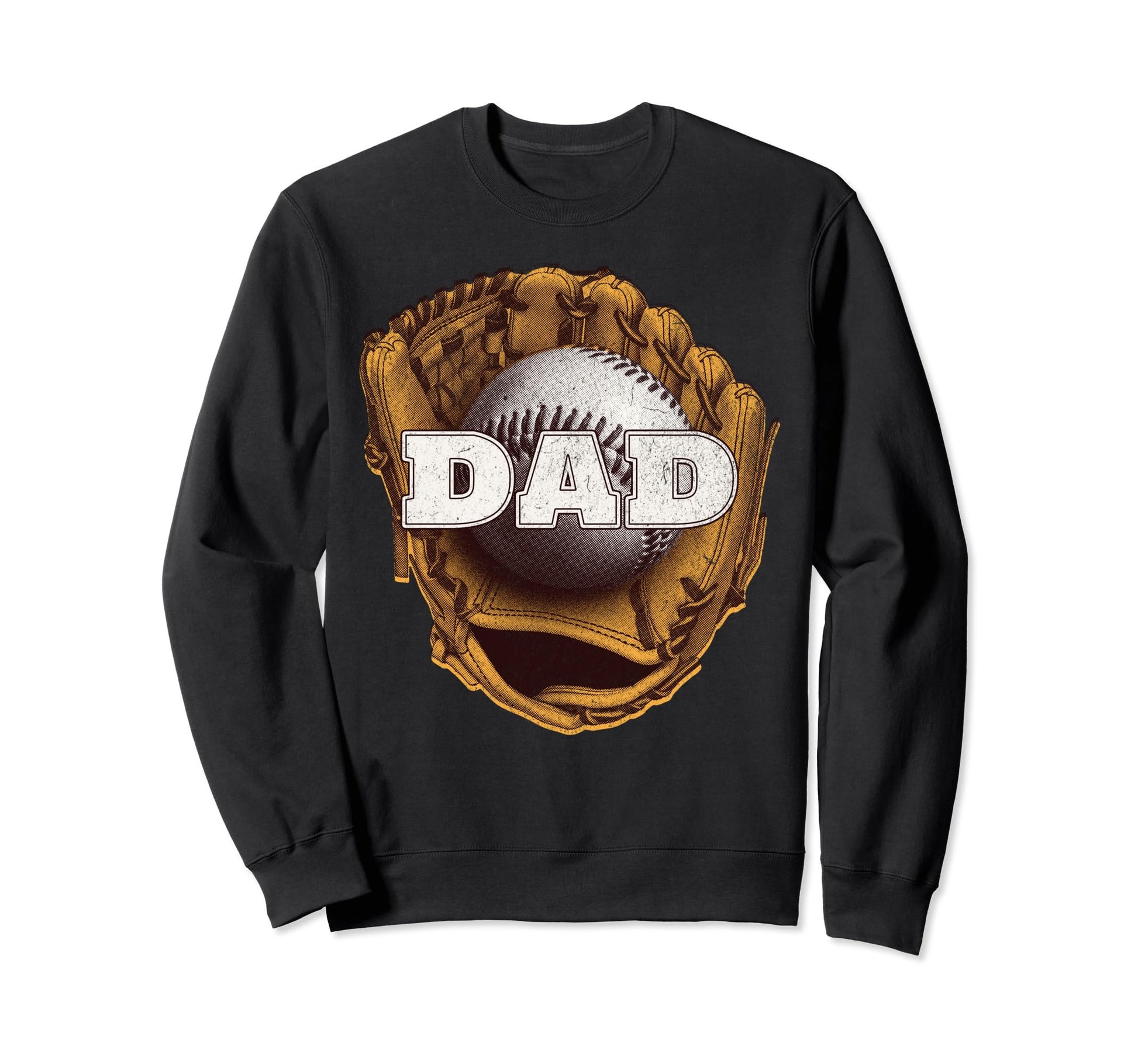 Baseball Dad Father Parent Player Game Sweatshirt - Graphic Print Unisex - T-Shirt, Sweatshirt, Hoodie
