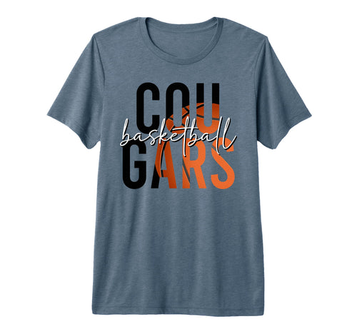 Cougars Basketball Mom Game Day Cougar T-Shirt - Unique Graphic Unisex - T-Shirt, Sweatshirt, Hoodie