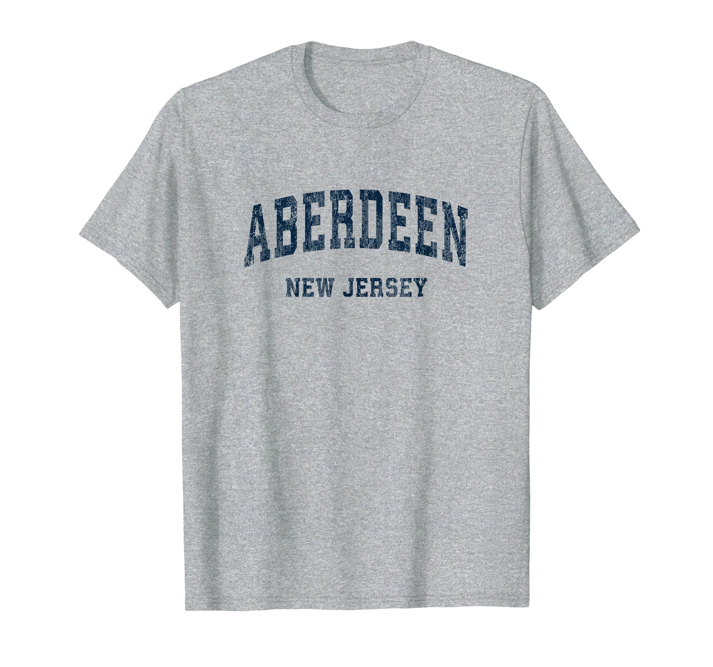 Aberdeen New Jersey Nj Varsity Sports T-Shirt - Custom Art Print Unisex - T-Shirt, Sweatshirt, Hoodie