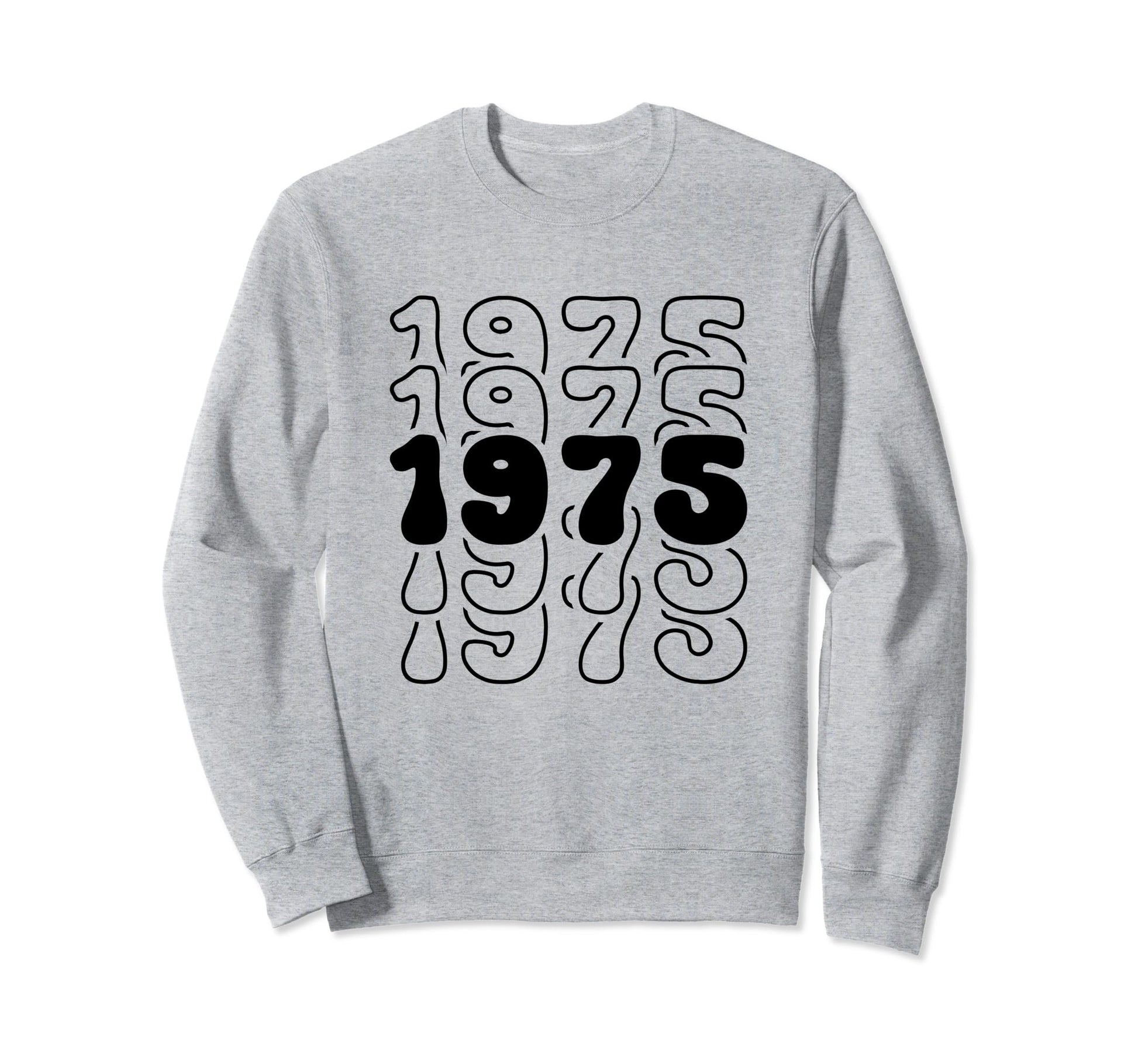 49 Year Old Groovy 49Th Birthday Sweatshirt - Trendy Graphic for Adults - T-Shirt, Sweatshirt, Hoodie