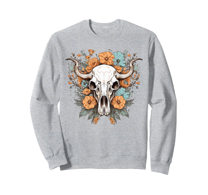 Western Boho Aztec Pattern Sweatshirt - Streetwear Style Unisex - T-Shirt, Sweatshirt, Hoodie
