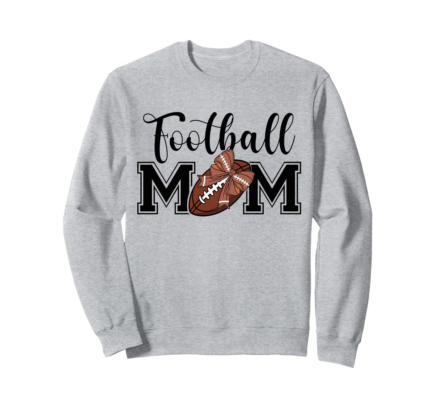 Football Mom Game Sport Day Groovy Sweatshirt - Novelty Apparel for Adults - T-Shirt, Sweatshirt, Hoodie