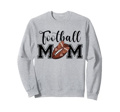 Football Mom Game Sport Day Groovy Sweatshirt - Novelty Apparel for Adults - T-Shirt, Sweatshirt, Hoodie