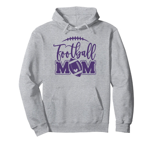 Womens Game Day Purple And White High Hoodie - Graphic Print Men Women - T-Shirt, Sweatshirt, Hoodie