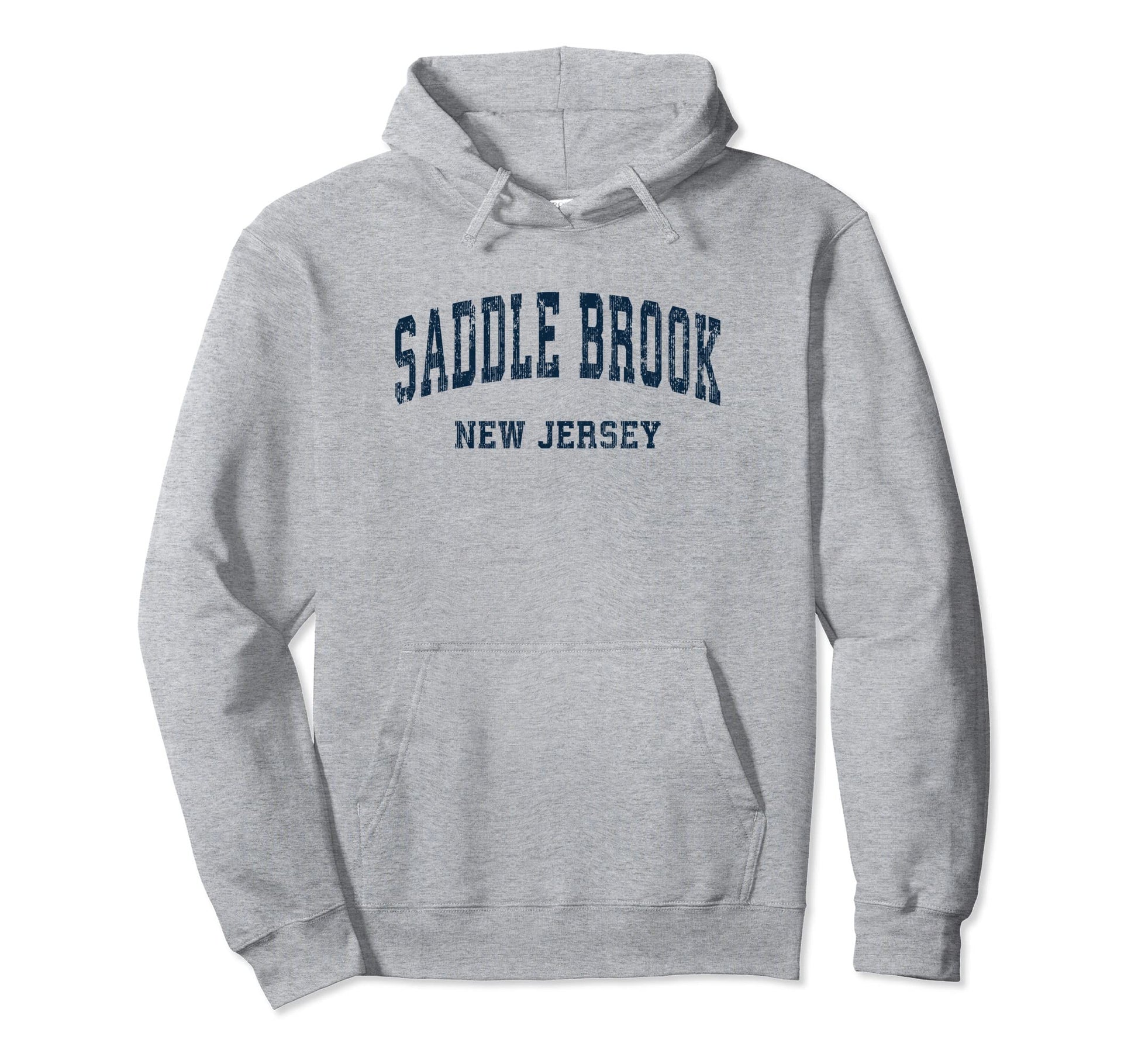 Saddle Brook New Jersey Nj Varsity Hoodie - Streetwear Style for Adults - T-Shirt, Sweatshirt, Hoodie