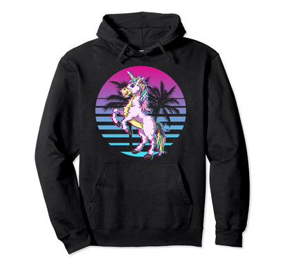 Magical Animal Vaporwave Aesthetic 90S Hoodie - Novelty Apparel Men Women - T-Shirt, Sweatshirt, Hoodie