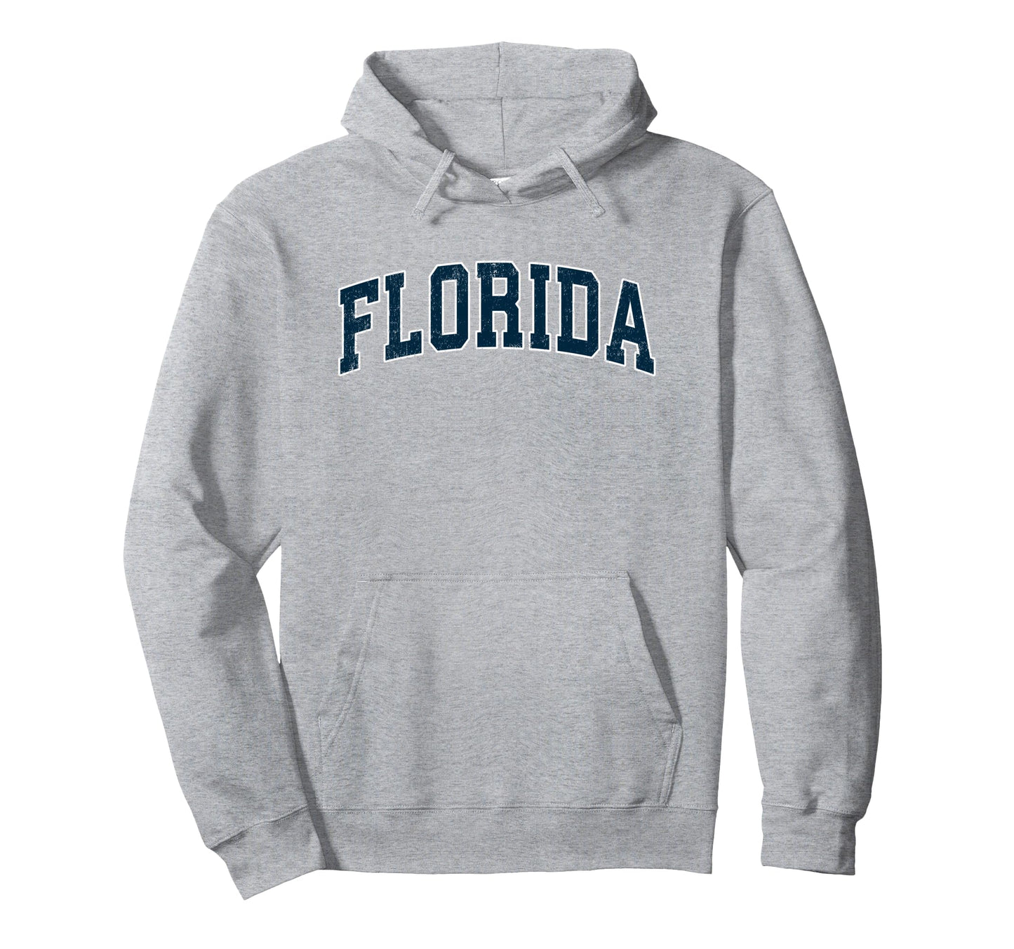 Florida Varsity Sports Navy Text Hoodie - Graphic Print for Adults - T-Shirt, Sweatshirt, Hoodie