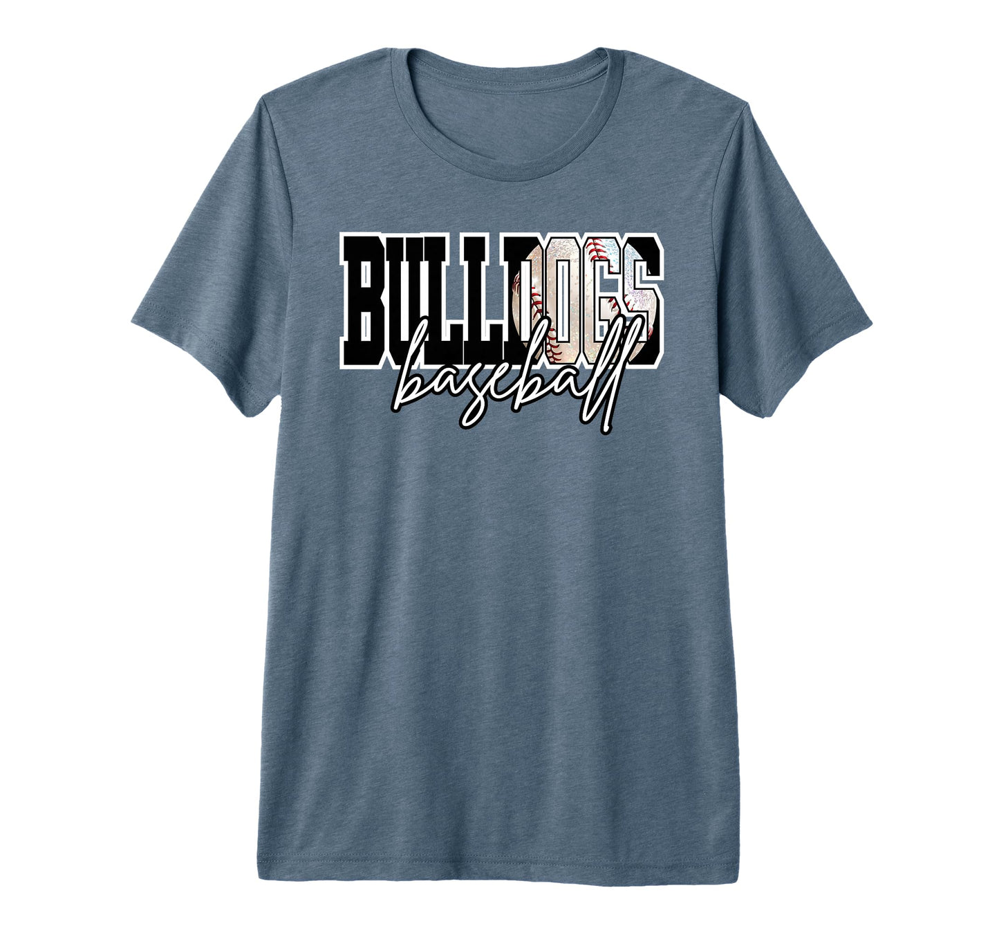 Bulldogs Baseball Mom Game Day Sports T-Shirt - Graphic Print for Adults - T-Shirt, Sweatshirt, Hoodie