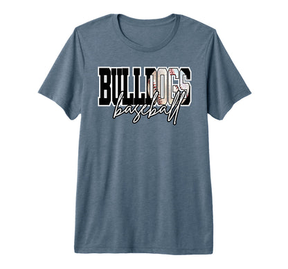 Bulldogs Baseball Mom Game Day Sports T-Shirt - Graphic Print for Adults - T-Shirt, Sweatshirt, Hoodie