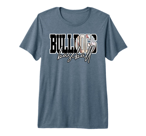 Bulldogs Baseball Mom Game Day Sports T-Shirt - Graphic Print for Adults - T-Shirt, Sweatshirt, Hoodie