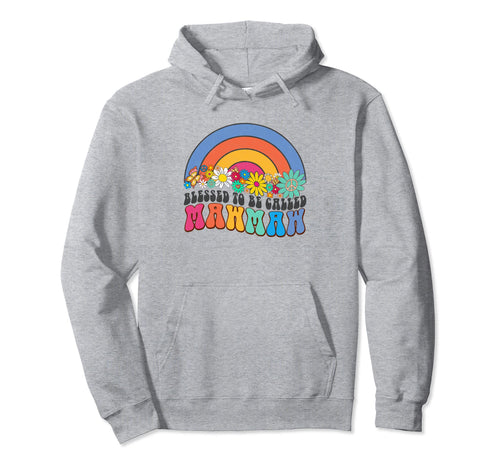 Blessed To Be Called Mawmaw Rainbow Hoodie - Custom Art Print Men Women - T-Shirt, Sweatshirt, Hoodie