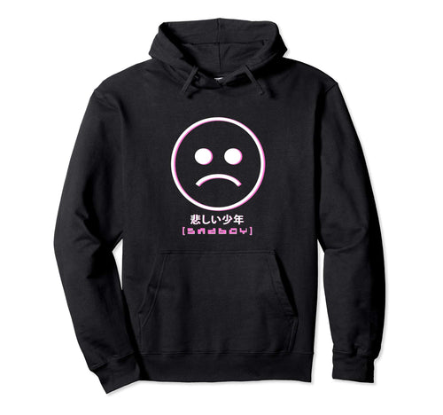 Sad Aesthetic Vaporwave 80S 90S Hoodie - Novelty Apparel for Adults - T-Shirt, Sweatshirt, Hoodie