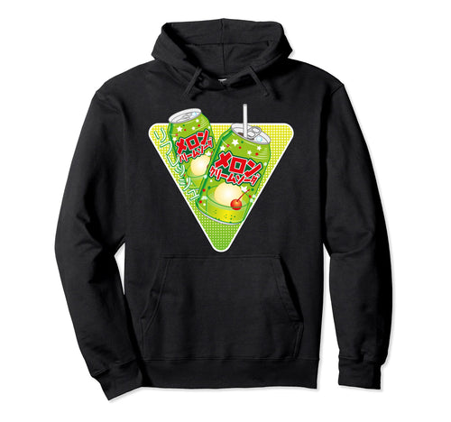 Kawaii Melon Soda Vaporwave Aesthetic Hoodie - Minimalist Print Unisex - T-Shirt, Sweatshirt, Hoodie