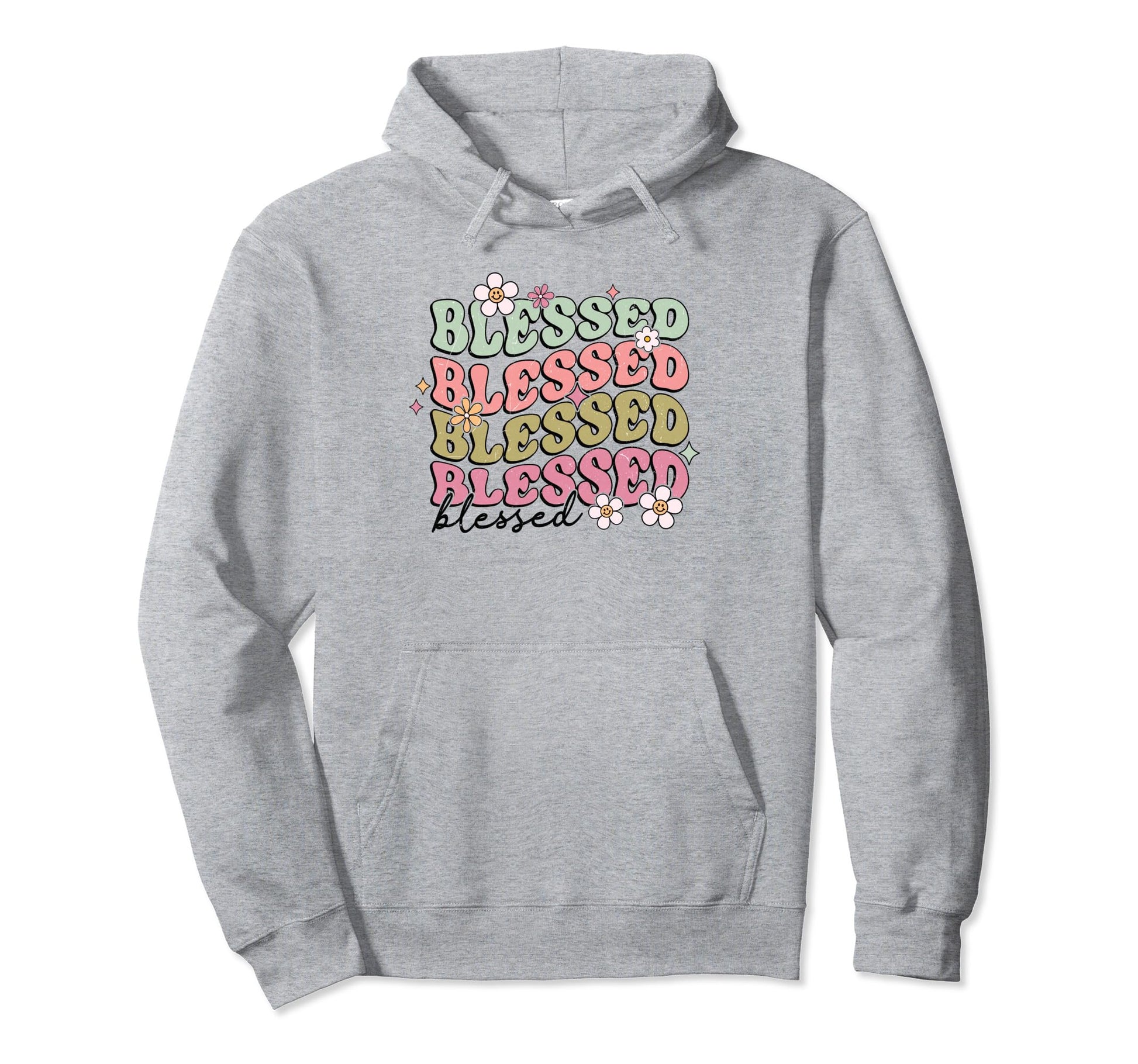Boho Blessed Religious Jesus Bible Hoodie - Streetwear Style Men Women - T-Shirt, Sweatshirt, Hoodie
