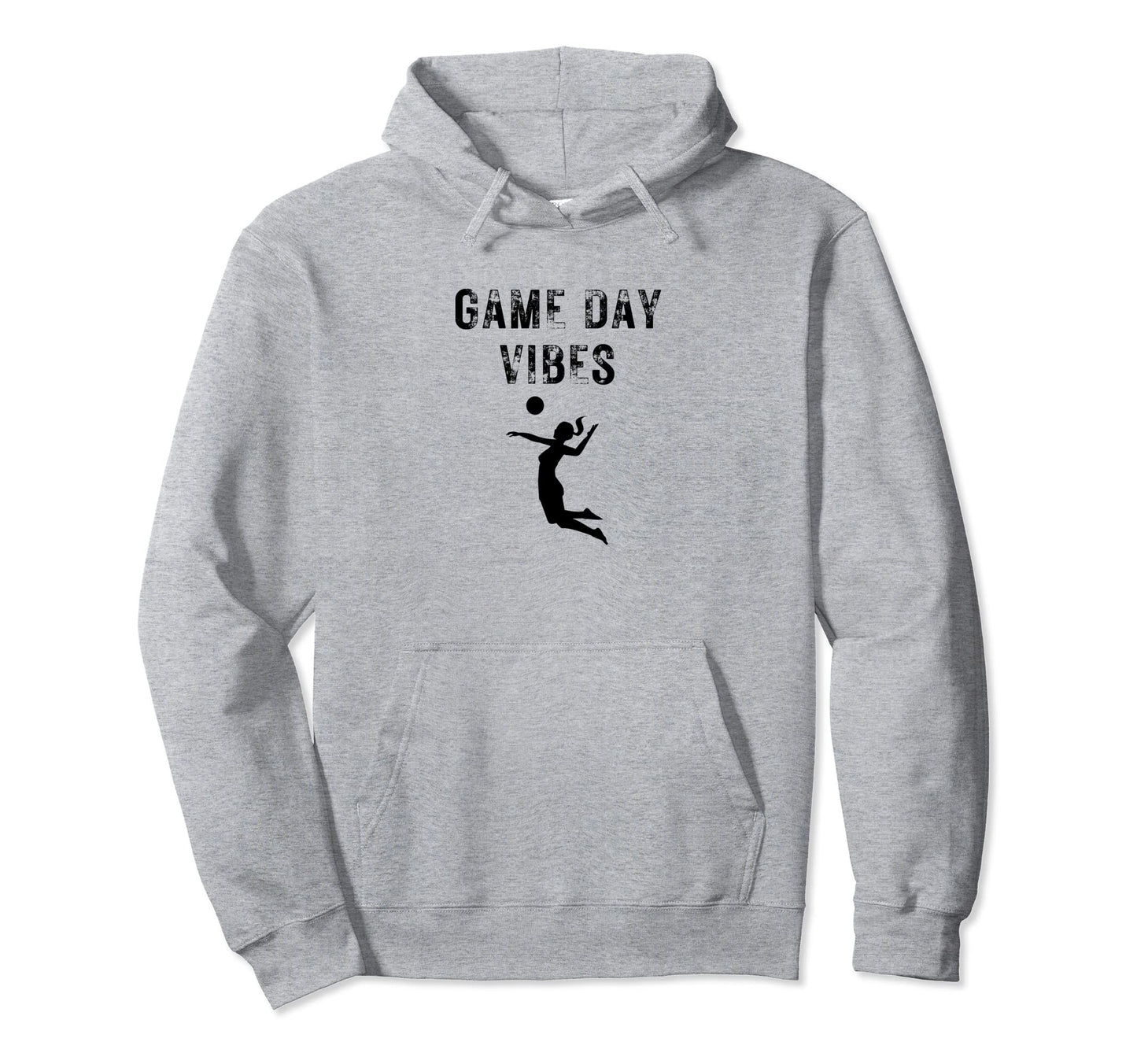 Volleyball Gameday Vibes Mom And Dad Hoodie - Fun Novelty Design Men Women - T-Shirt, Sweatshirt, Hoodie