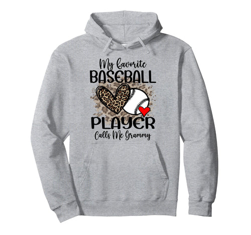 My Favorite Baseball Player Calls Me Hoodie - Unique Graphic Men Women - T-Shirt, Sweatshirt, Hoodie