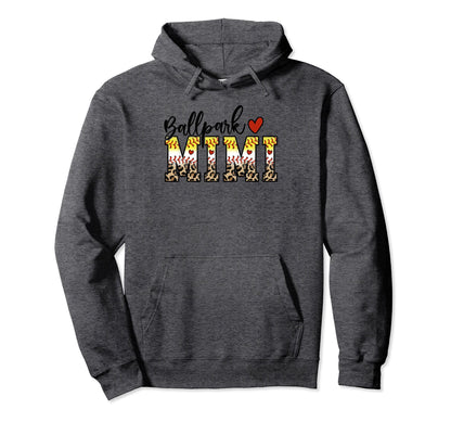 Ballpark Mimi Baseball Softball Mom Hoodie - Aesthetic Graphic Unisex - T-Shirt, Sweatshirt, Hoodie