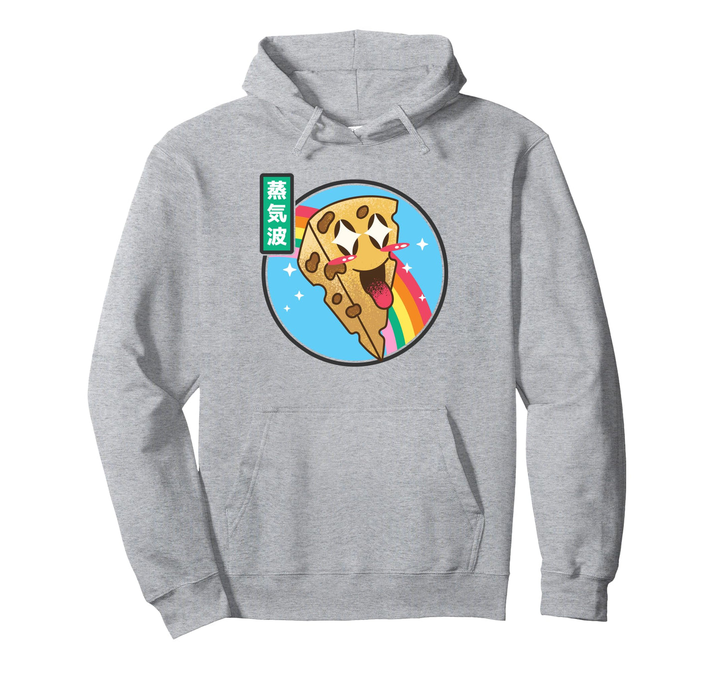 Happy Cheese Rainbow Japan Otaku 80S Hoodie - Aesthetic Graphic Unisex - T-Shirt, Sweatshirt, Hoodie