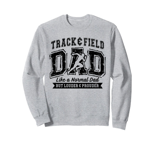 Track And Field Dad Like Normal Sweatshirt - Minimalist Print Men Women - T-Shirt, Sweatshirt, Hoodie
