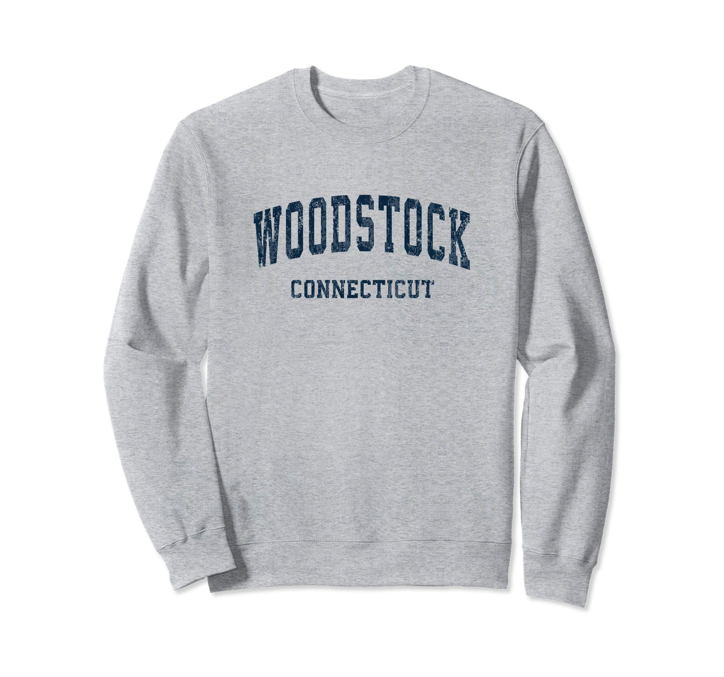 Woodstock Connecticut Ct Varsity Sweatshirt - Custom Art Print Men Women - T-Shirt, Sweatshirt, Hoodie