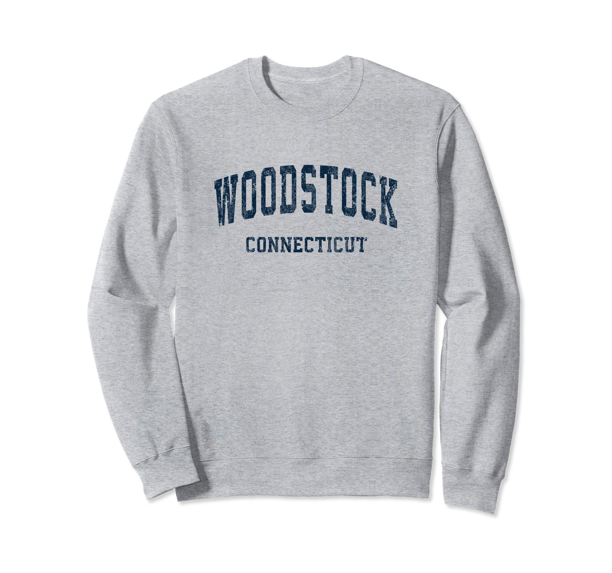 Woodstock Connecticut Ct Varsity Sweatshirt - Custom Art Print Men Women - T-Shirt, Sweatshirt, Hoodie