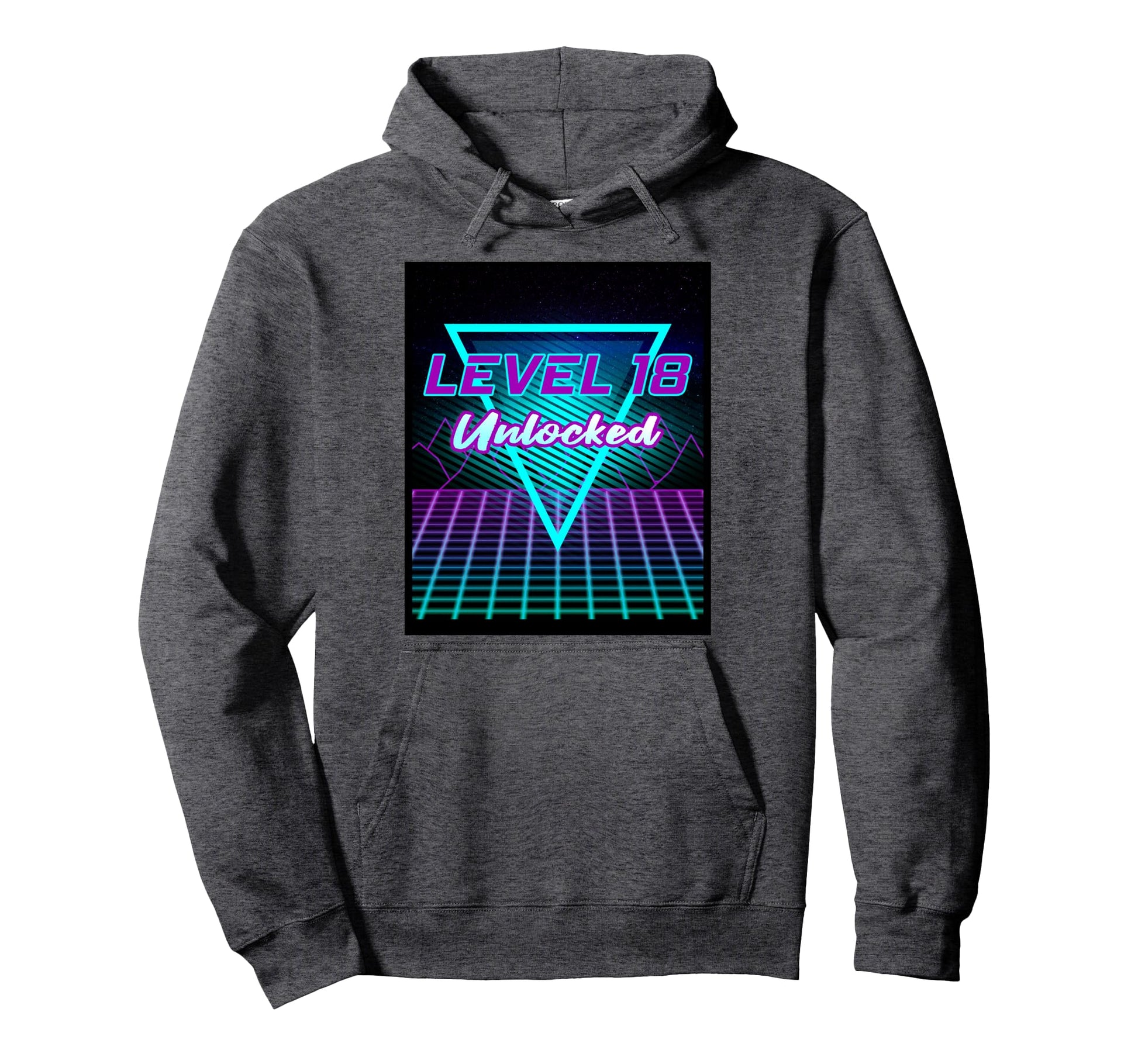 18Th Birthday Aesthetic Vaporwave 80S Hoodie - Graphic Print Men Women - T-Shirt, Sweatshirt, Hoodie