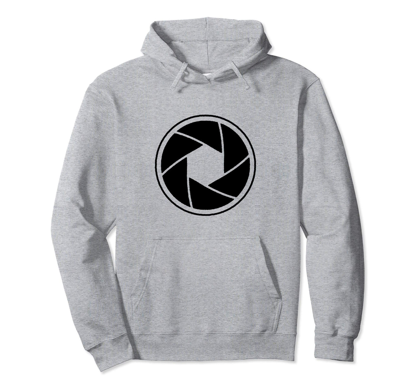 Minimalist Camera Shutter Simple Hoodie - Graphic Print Men Women - T-Shirt, Sweatshirt, Hoodie