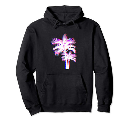 Aesthete Pastel Palm Tree Dream Island Hoodie - Trendy Graphic for Adults - T-Shirt, Sweatshirt, Hoodie
