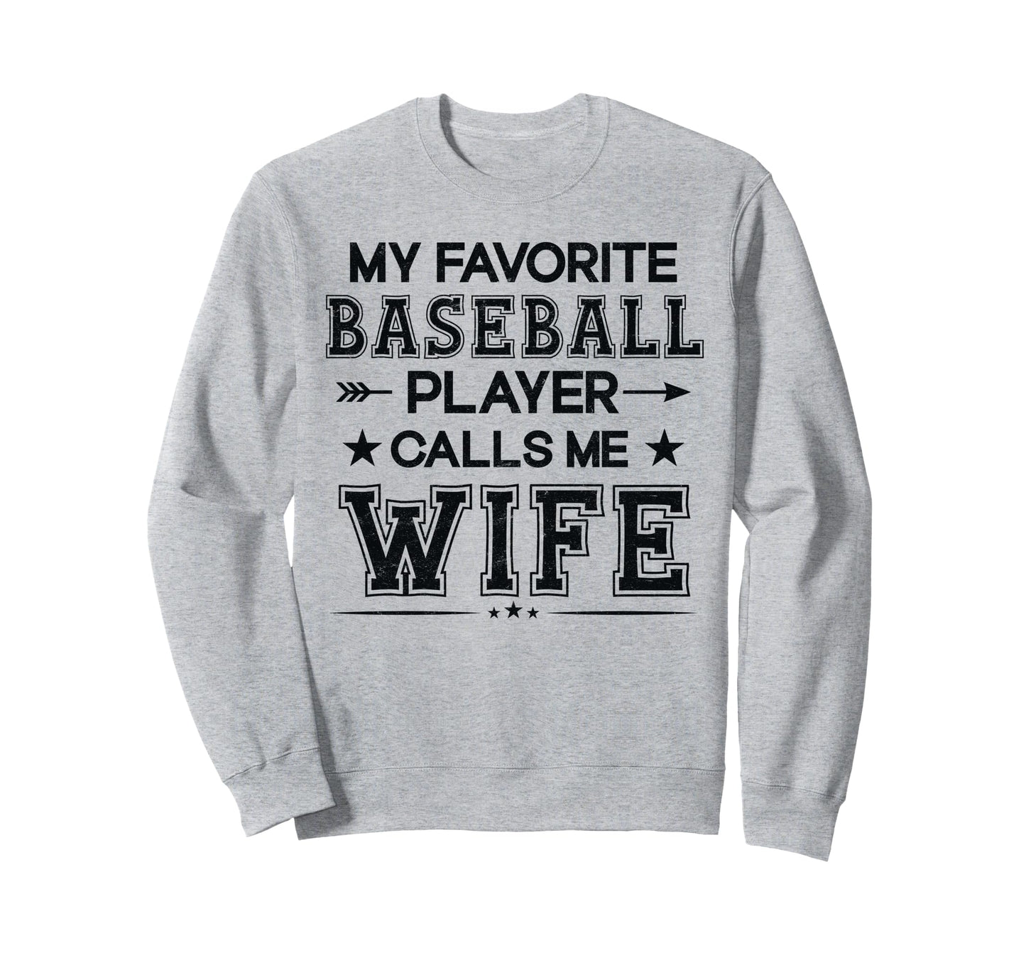 Baseball Wife My Favorite Baseball Sweatshirt - Aesthetic Graphic Unisex - T-Shirt, Sweatshirt, Hoodie