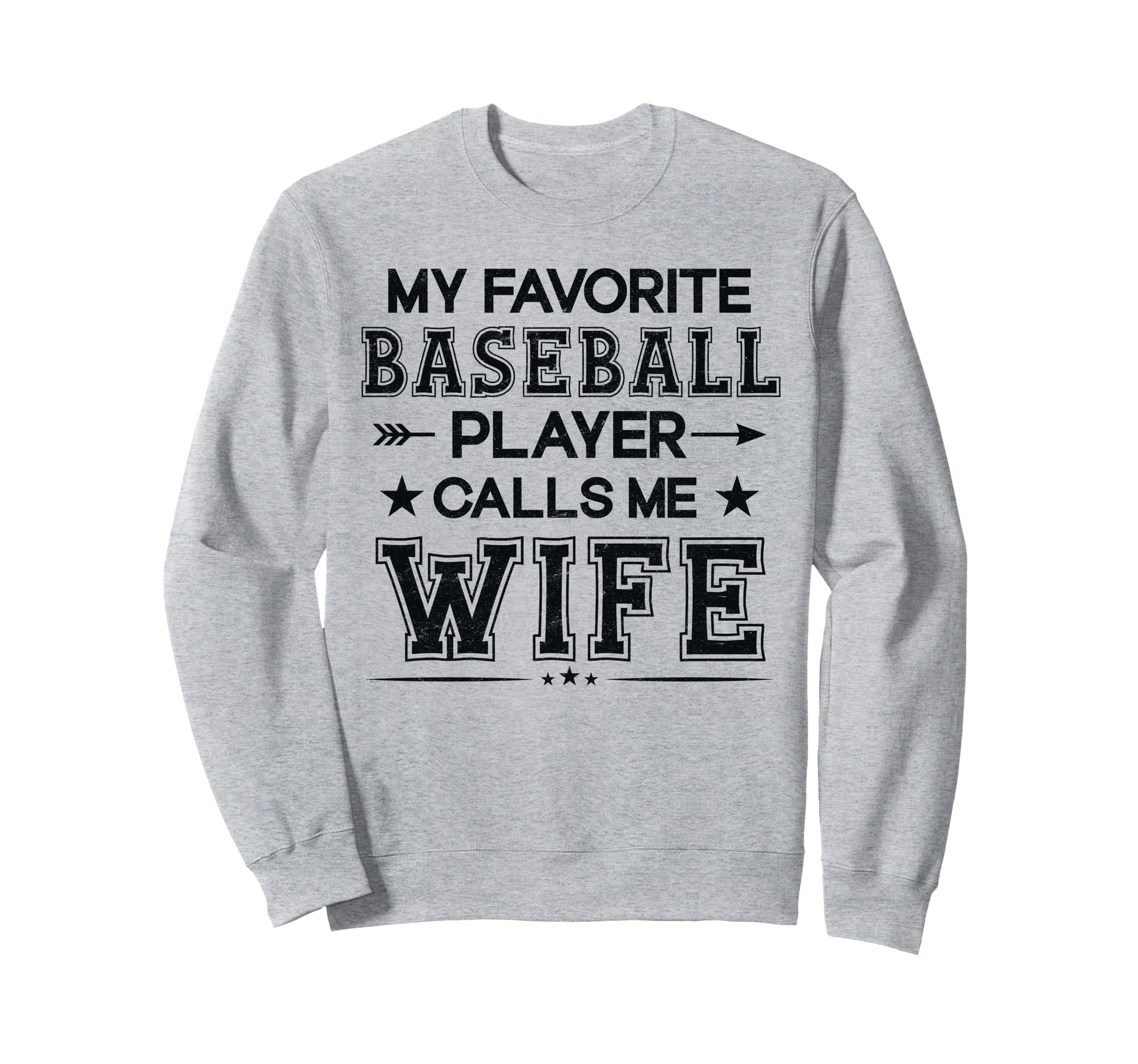 Baseball Wife My Favorite Baseball Sweatshirt - Aesthetic Graphic Unisex - T-Shirt, Sweatshirt, Hoodie