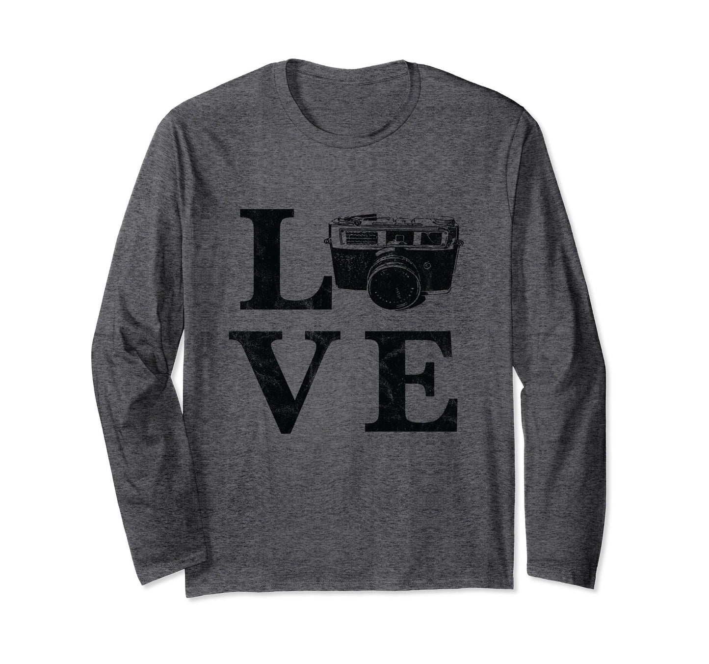 Love Film Camera Valentines Day Hipster T-Shirt - Unique Graphic Unisex - T-Shirt, Sweatshirt, Hoodie
