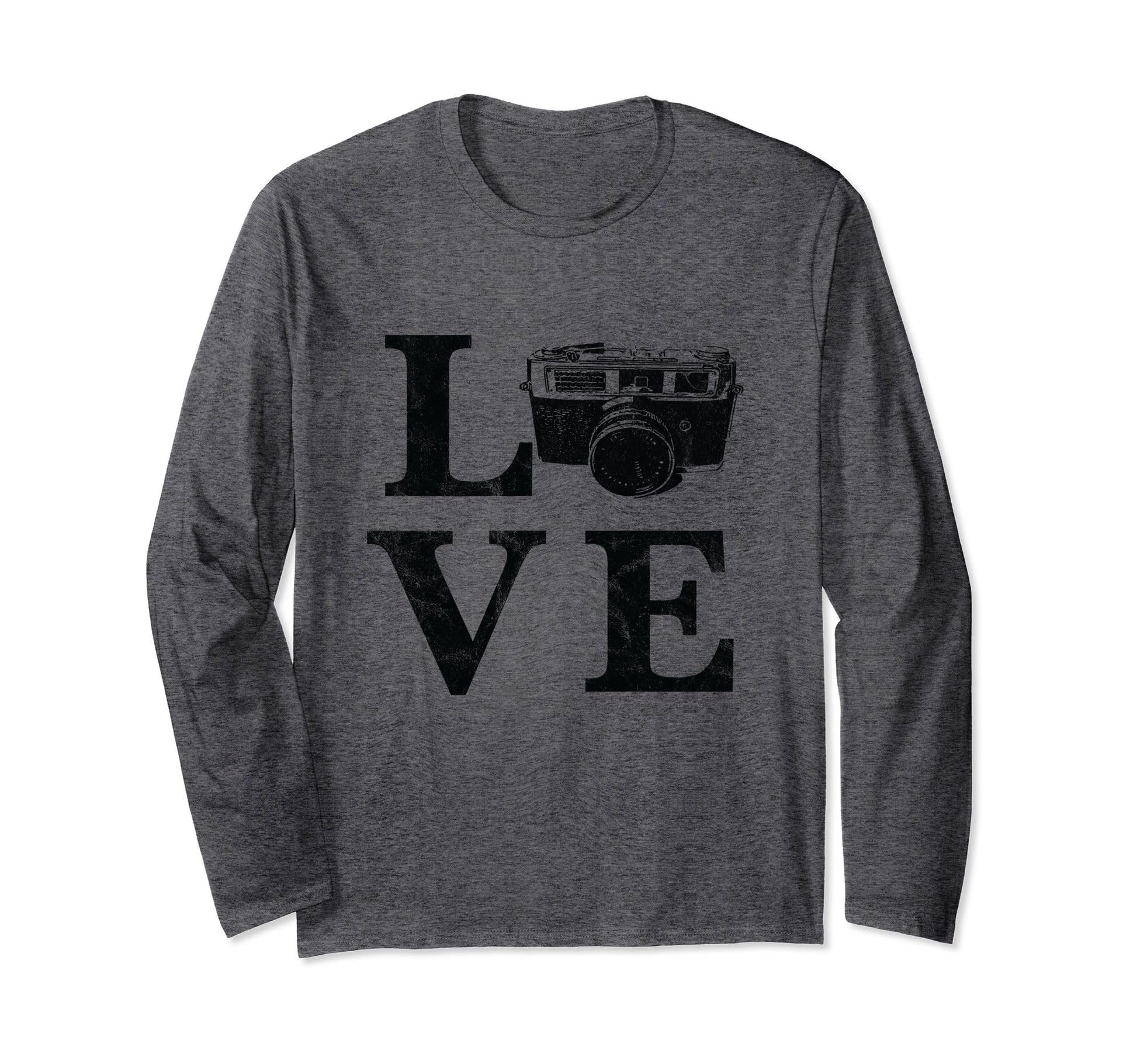 Love Film Camera Valentines Day Hipster T-Shirt - Unique Graphic Unisex - T-Shirt, Sweatshirt, Hoodie