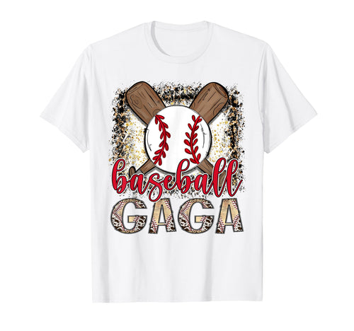 Baseball Gaga Leopard Proud Ball T-Shirt - Minimalist Print for Adults - T-Shirt, Sweatshirt, Hoodie