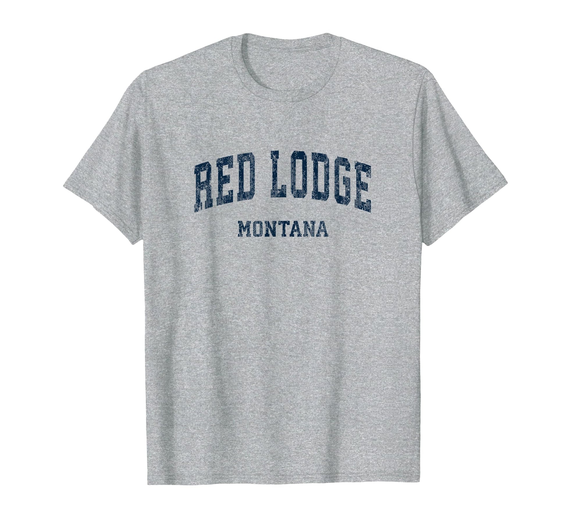 Red Lodge Montana Mt Varsity T-Shirt - Fun Novelty Design for Adults - T-Shirt, Sweatshirt, Hoodie